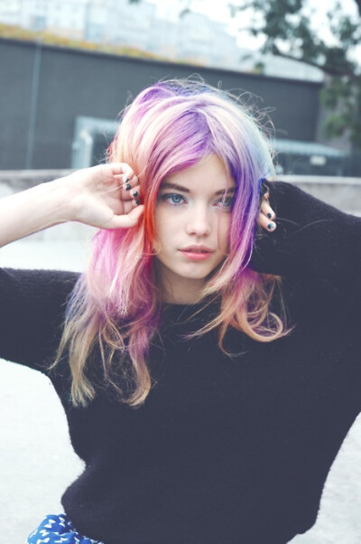 Rainbow Hair