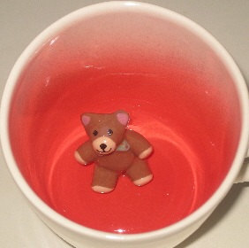 Small Teddy Bear Surprise Mug