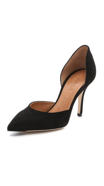 Vince Celeste Suede d&#39;Orsay Pumps