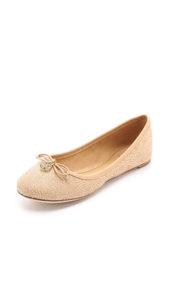 托里·伯奇(Tory Burch) Chelsea Stitched Ballet Flats