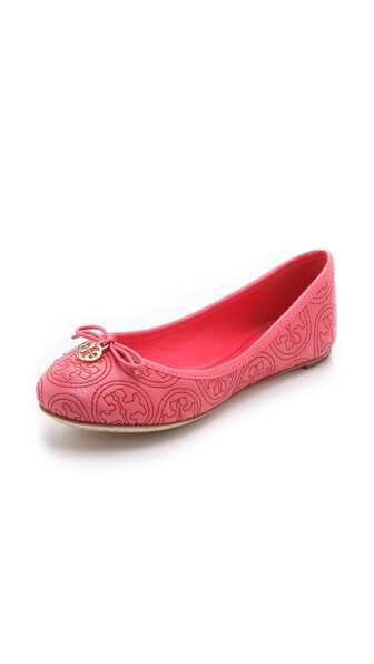 托里·伯奇(Tory Burch) Chelsea Stitched Ballet Flats