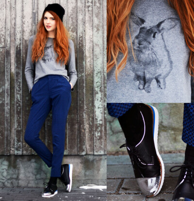 Http://Rstyle.Me/N/Qjkdrn7w Pants, Lebunnybleu Shoes, Old One Sweater