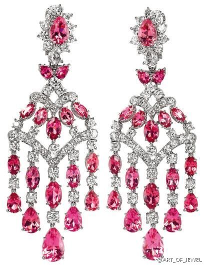 钻石和碧玺...Harry Winston