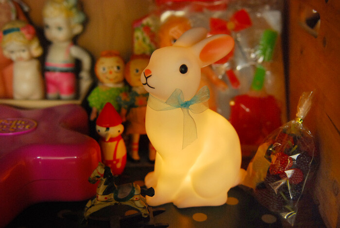 Little Rabbit Lamp 温柔小兔子夜灯 家居装饰