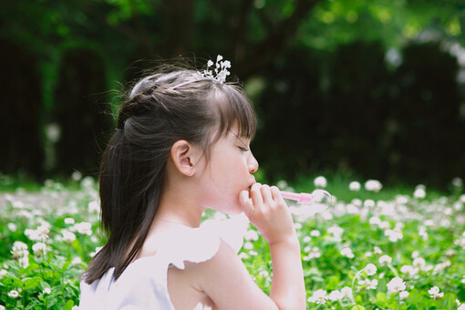 那个 吹泡泡的天使