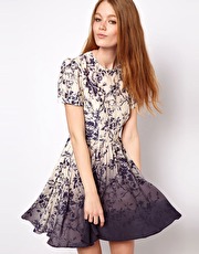 H O U S E of H A C K N E Y Campaign Day Dress in Dalston Rose