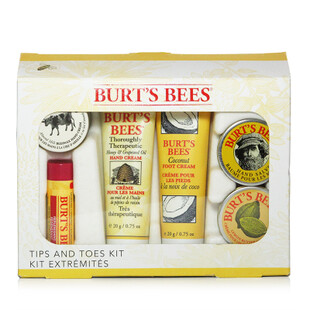 原装Burt's Bees 小蜜蜂手足唇护养6件套装冬季必备