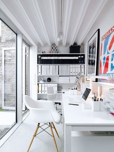 Workspace in a shipping container