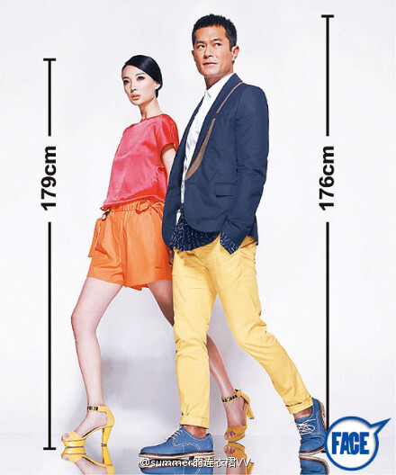 情侣照身高差问题