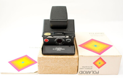 Polaroid 宝丽来 SX-70系 超经典款 Alpha 原厂箱说全