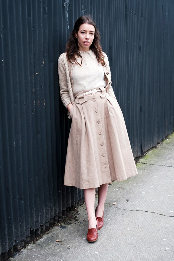 Street Style Photoblog - Rachel Dorn, Sales Assistant in a vintage store on Brick Lane