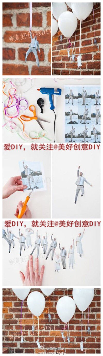 会飞的小人diy~