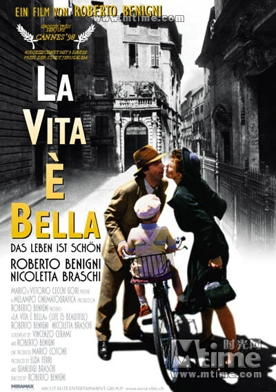 美丽人生La Vita e bella(1997)海报 #01 【最温情的二战片，最快乐的人，最美丽的人生。】