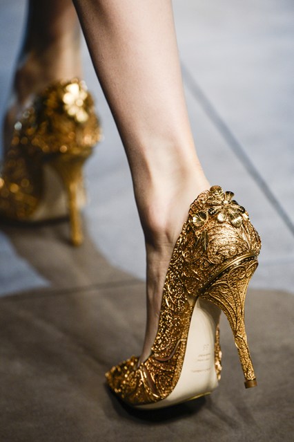 Dolce & Gabbana Pure party perfection. Photo By Go Runway