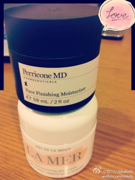 [X]Perricon MD-Face Finishing Moisturizer,LA MER-保湿霜 上面这瓶也是sephora八折时候收的 本来想坚持把小半瓶LA MER用完的 但保湿能力实在败给了LA的干燥 果断转投Perricon MD 这家伙了得！涂在脸上超级滋润 超级舒服 连皮肤小问题都能一并解决 要保湿的MM抛弃LA MER吧！