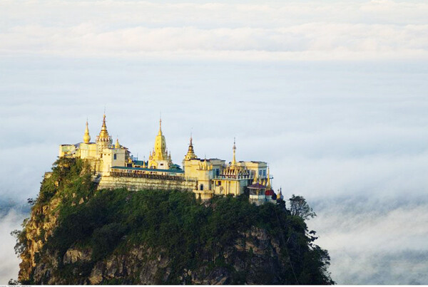 mount popa, 天空之城