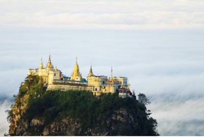 mount popa, 天空之城