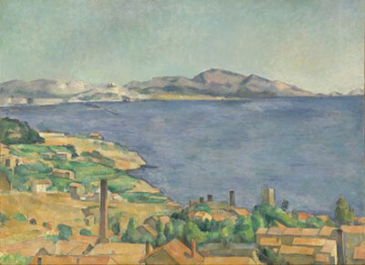 从埃斯塔克看马赛海湾 保罗•塞尚（法国，1839–1906） 布面油画，73x100.3厘米，约1885年 Paul Cézanne (French, 1839–1906) The Gulf of Marseilles Seen from L’Estaque ca. 1885 Oil on canvas 73 x 100.3 cm …