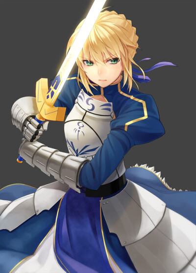 Fate`saber 这张好帅好帅！