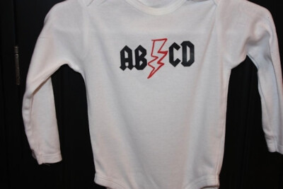 ACDC 17 Super Cool Onesies for Your Baby