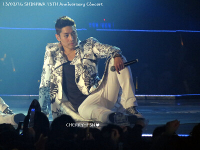 13/03/16 SHINHWA 15TH Anniversary Concert ：霸氣的文晸赫