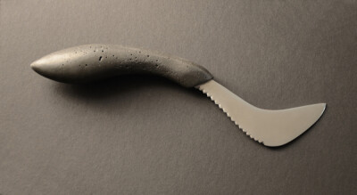 "Scoring Knife" (stainless steel, concrete)