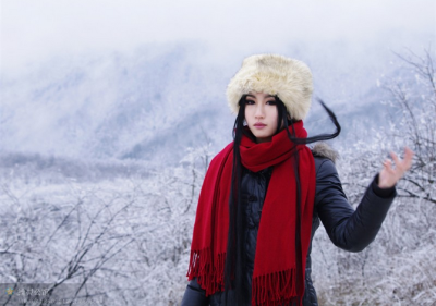 西陵雪山 花千骨外景