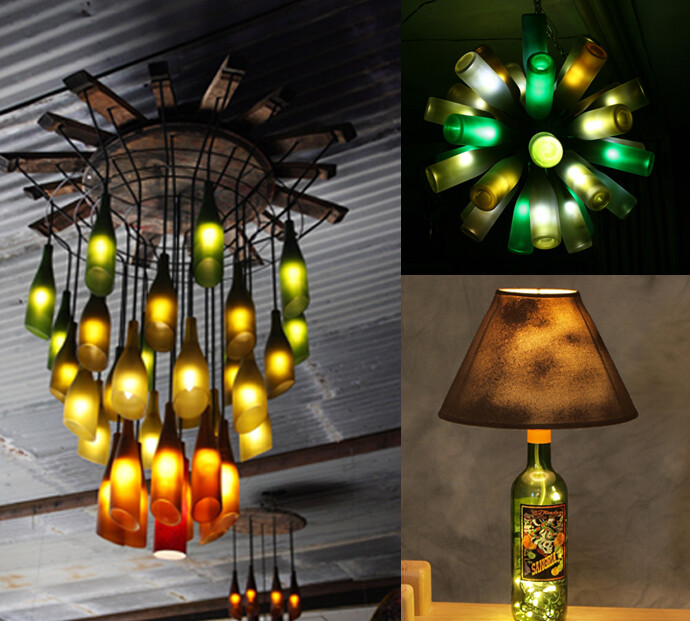 20 Ideas of How to Recycle Wine Bottles Wisely DesignRulz.com