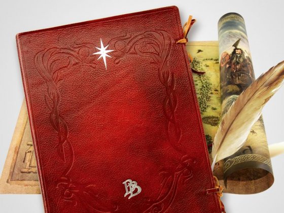 霍比特人/正版授权 中土红皮书 限量收藏版 hobbit