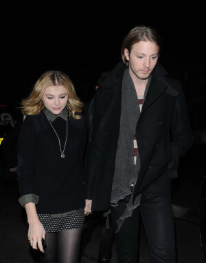 Chloe Moretz and brother