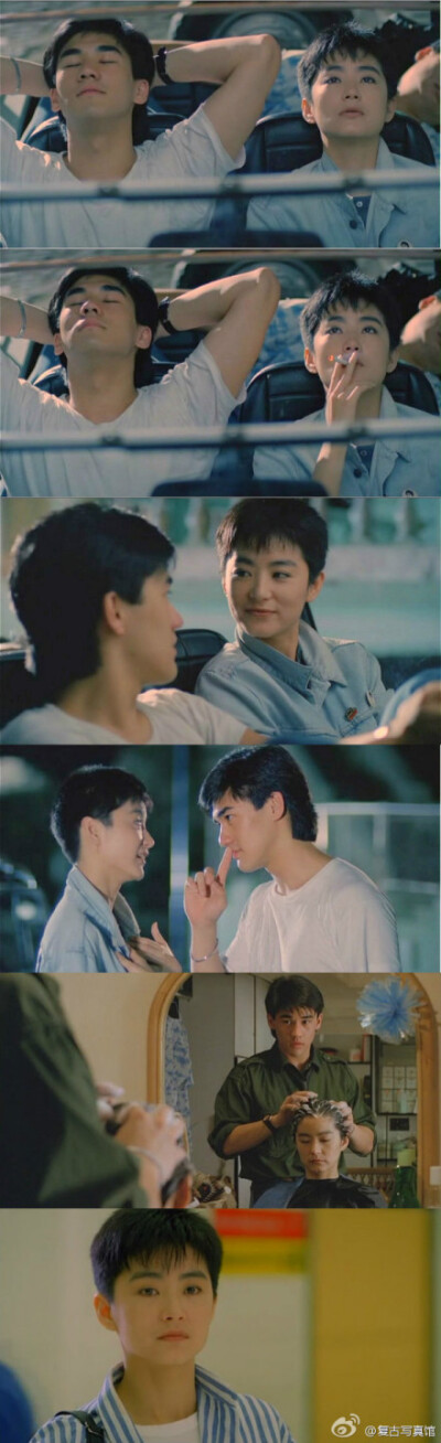 34岁的林青霞和22岁的吴大维在1988年的《今夜星光灿烂》