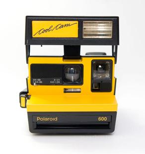 Polaroid 600系 CoolCam 稀少黄黑版 一次成像相机 罕见版本