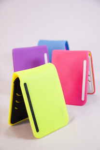 糖果色荧光撞色可爱甜美短款钱包