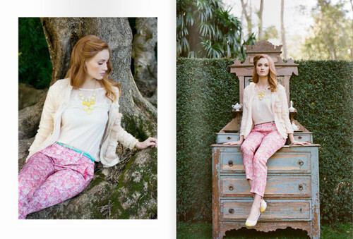 姐妹们的下午茶。Ruche Spring 2013 Lookbook