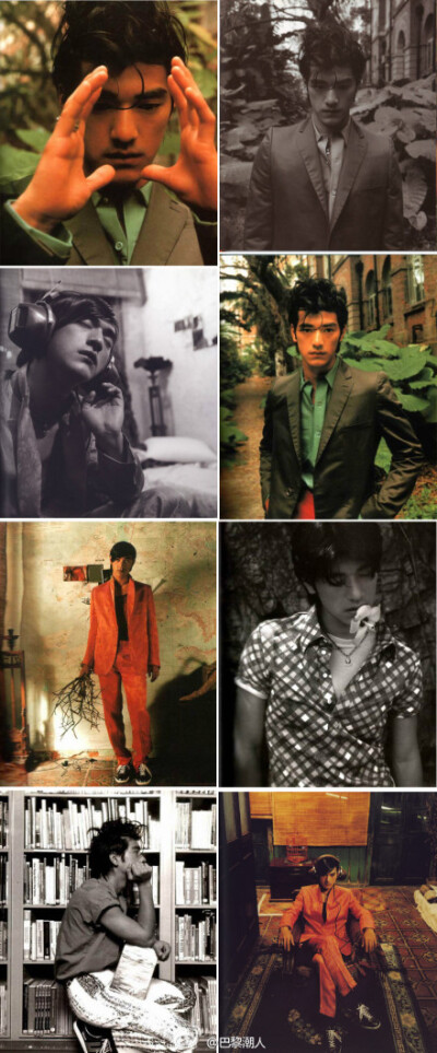 金城武——1997年-写真书《Made in Heaven》。亚洲男神代表~