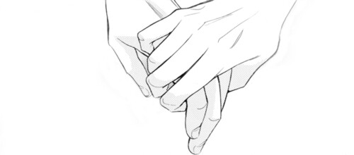 牵手。s这是两男人的手s