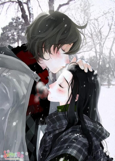 画家夏达的《将爱情进行到底》