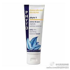 [X]Phyto-Daily Ultra Nutrition Botanical Cream 今天小编为大家介绍一个好用的护发品牌，叫做phyto，中文名叫发朵。官网上有适合各种发质的各种产品。该品牌坚持以植物护发，善对大自然。产品包装可百分之百再循环利用。产品蕴含迷迭香、杜松、莓果、柠檬和蓖麻油等珍贵成分的护理产品能有效地滋润、保护和恢复头发的色泽。sephora和gnc均有卖。g