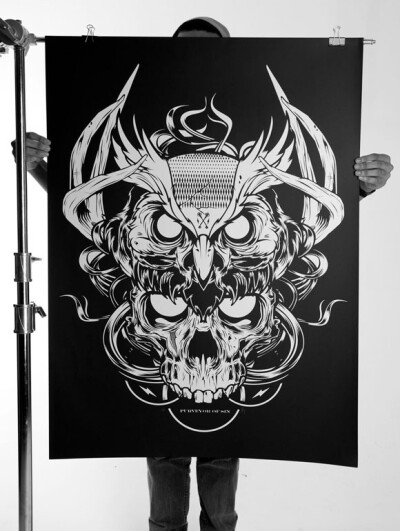 Oversized Silk Screen Prints