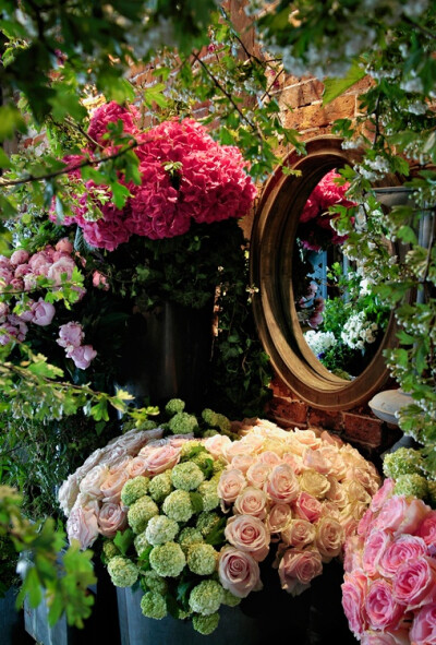 Eric Chauvin's Floral Shop in Paris