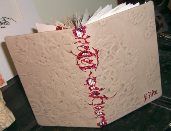 The Tell-Tale Heart, a hand-written calligraphy art book