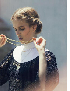 【森】Mirte Maas by David Bellemere for Vogue Turkey March 2013