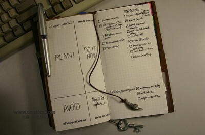 自己DIY Traveler's Notebook 笔记本 制作地址： http://site.douban.com/149473/widget/notes/7555688/note/208643450/