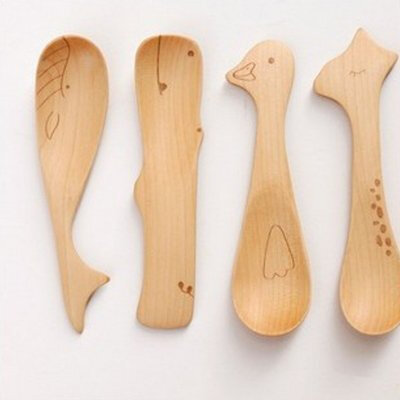 荷木动物环保木勺 4款选 - 创意商品 – 悦创网
