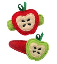 Apple hair accessories