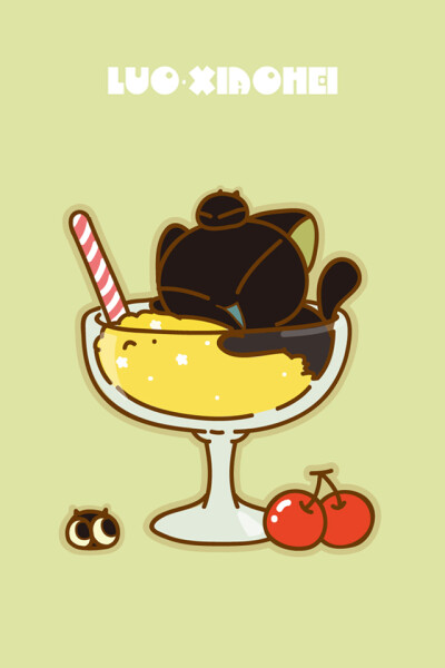 小黑壁纸新鲜出炉！ [iphone壁纸 手机壁纸]——<小湮珍藏>