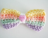 conversation heart bow-cute ideas for valentines day-etsy