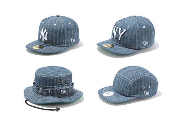 Image of New Era Japan 2013 春夏 Denim Herringbone Collection