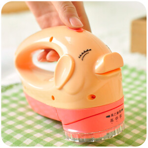 默默爱♥可爱家居小猪猪创意修毛器充电式毛球修剪器去球器