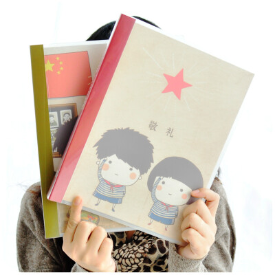 默默爱♥小清新活页记事本可爱创意日记本子笔记本韩国文具